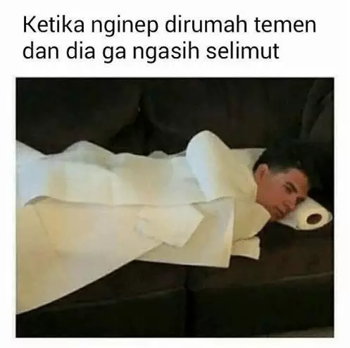 pakai selimut tak biasa © berbagai sumber