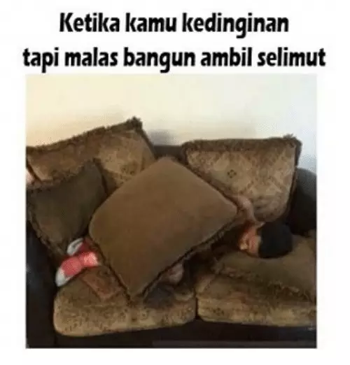 pakai selimut tak biasa © berbagai sumber