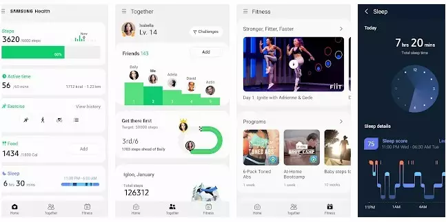 Aplikasi olahraga outdoor berbagai sumber
