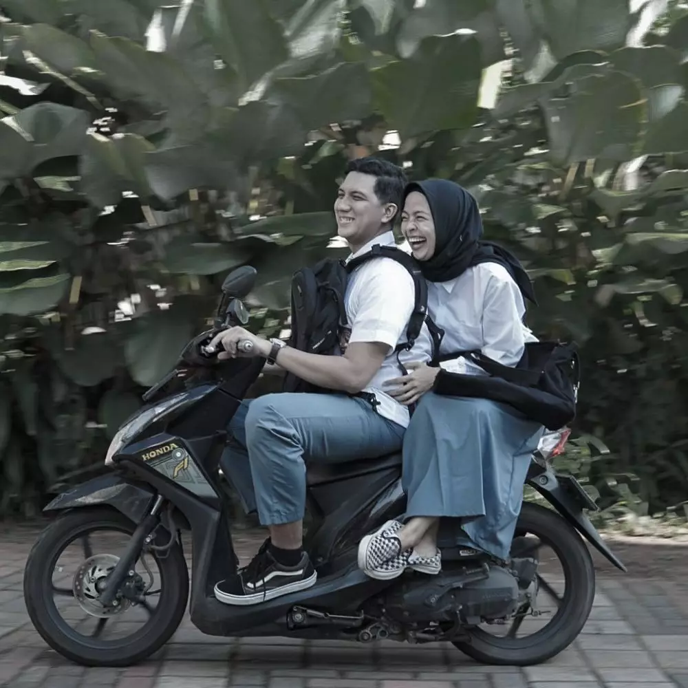 potret kocak tantri dan arda naff © instagram