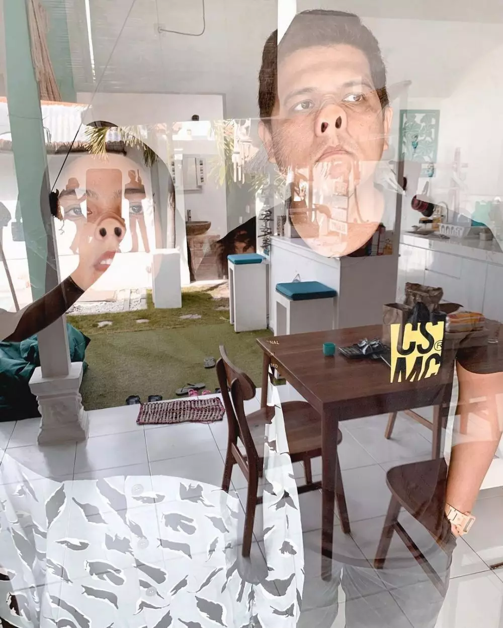 potret kocak tantri dan arda naff © instagram