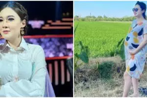 9 Potret terbaru Nella Kharisma, tampil langsing usai melahirkan