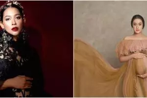 Maternity shoot 11 Puteri Indonesia, Kezia Warouw tampil unik