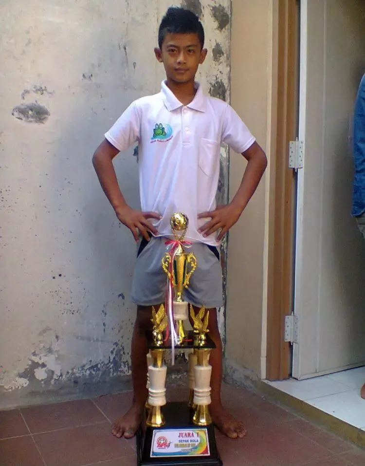 potret lawas Pratama Arhan Facebook/Arhan Sikidal TerangBangsa