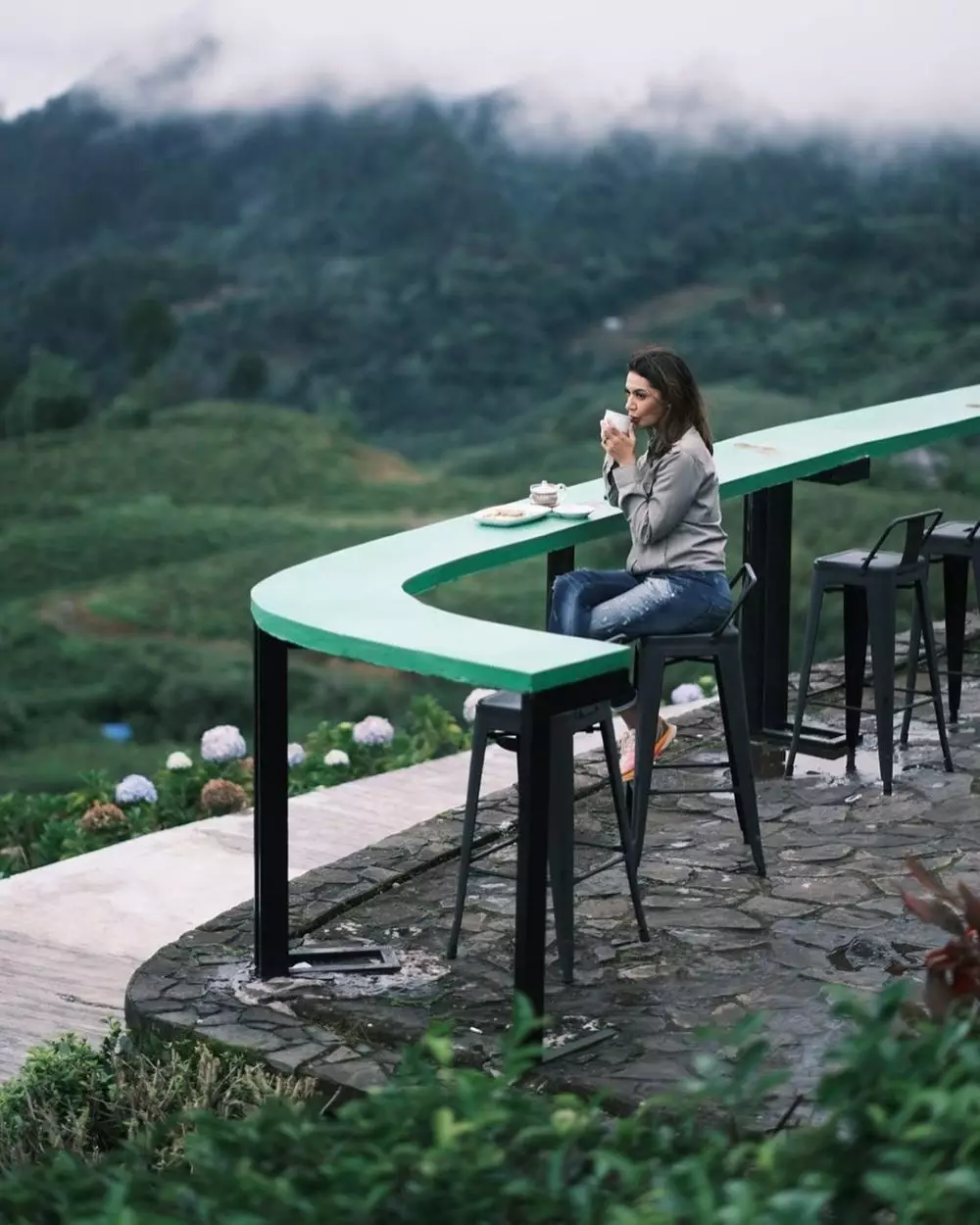 Momen Najwa Shihab pulang kampung Berbagai sumber 