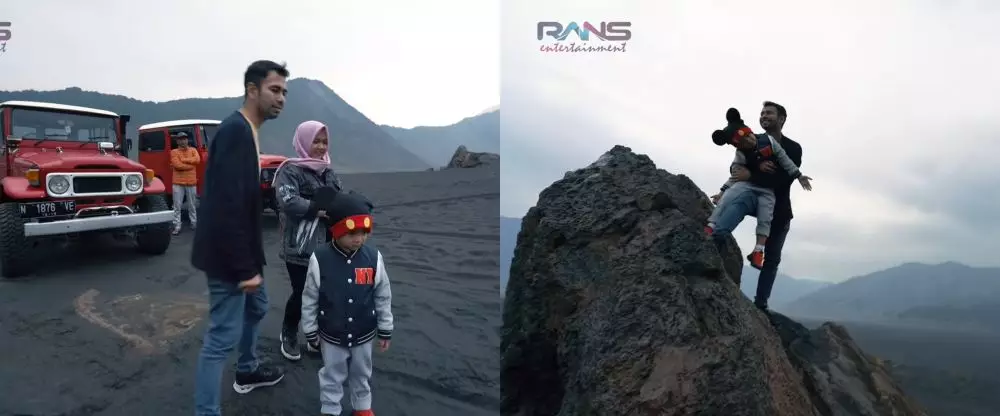 Momen 7 seleb liburan bareng anak di Bromo, © 