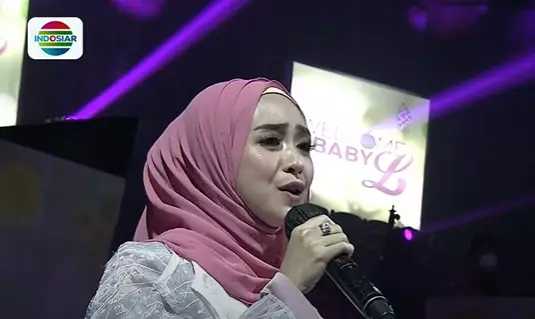 Pesona Ega D'Academy di acara welcoming anak Lesty Kejora © berbagai sumber