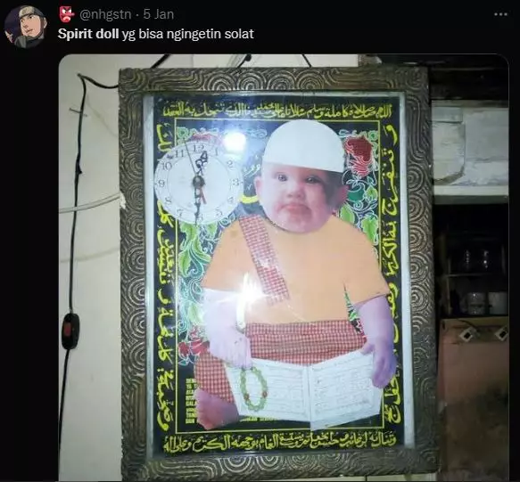 spirit doll nyeleneh ala warganet  © 2022 berbagai sumber