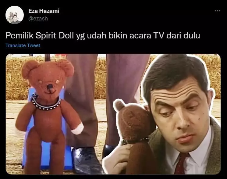 spirit doll nyeleneh ala warganet  © 2022 berbagai sumber