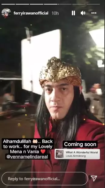 Lama vakum dari layar kaca, ini 7 potret Ferry Irawan kembali akting © Instagram