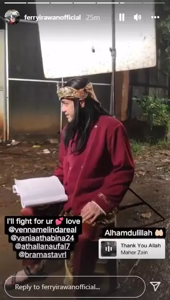 Lama vakum dari layar kaca, ini 7 potret Ferry Irawan kembali akting © Instagram