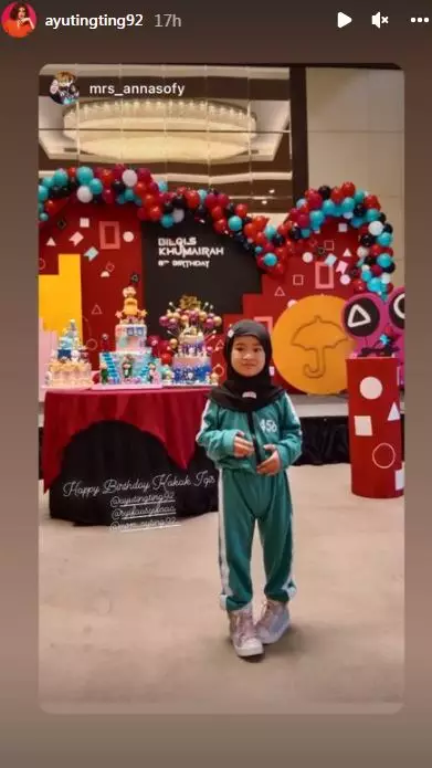 Momen ulang tahun anak Ayu Ting Ting © berbagai sumber