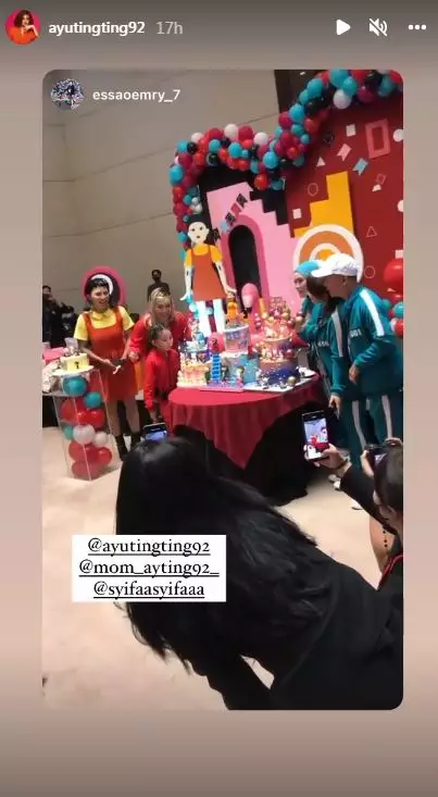 Momen ulang tahun anak Ayu Ting Ting © berbagai sumber