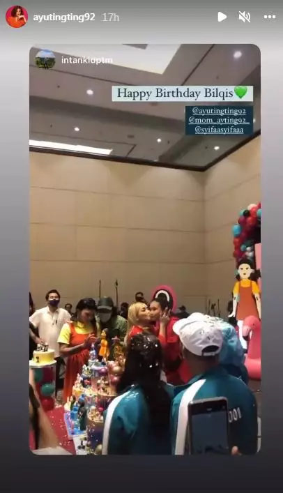 Momen ulang tahun anak Ayu Ting Ting © berbagai sumber