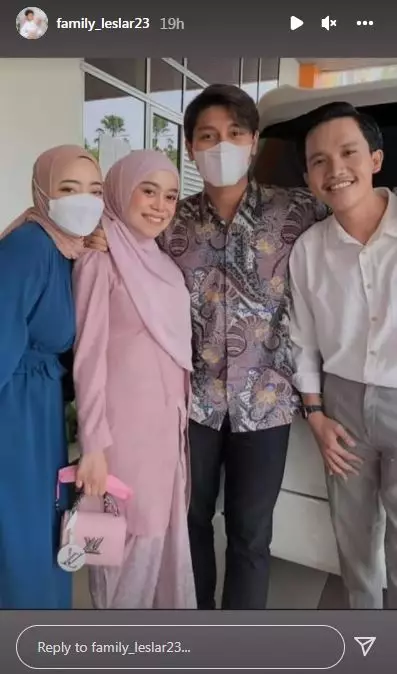 Potret Lesty Kejora hadiri nikahan usai melahirkan © Instagram Potret Lesty Kejora hadiri nikahan usai melahirkan © Instagram