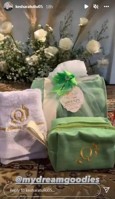 momen aqiqah anak Kesha Ratuliu © Instagram