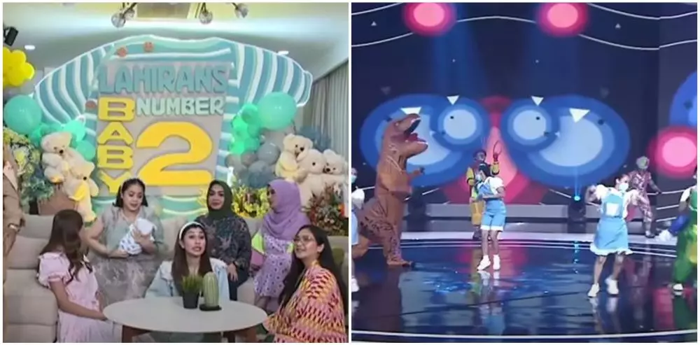 beda potret reveal nama anak Nagita & Lesty © YouTube