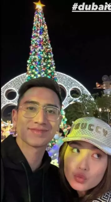 momen Verrell dan Natasha Wilona liburan di Dubai © Instagram momen Verrell dan Natasha Wilona liburan di Dubai © Instagram
