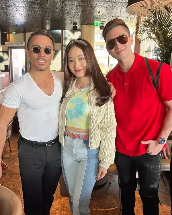 momen Verrell dan Natasha Wilona liburan di Dubai © Instagram momen Verrell dan Natasha Wilona liburan di Dubai © Instagram