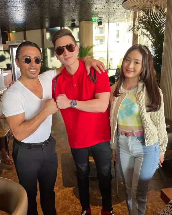 momen Verrell dan Natasha Wilona liburan di Dubai © Instagram momen Verrell dan Natasha Wilona liburan di Dubai © Instagram
