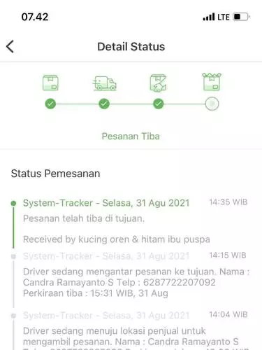 tulisan di notifikasi kiriman paket lucu © Twitter tulisan di notifikasi kiriman paket lucu © Twitter
