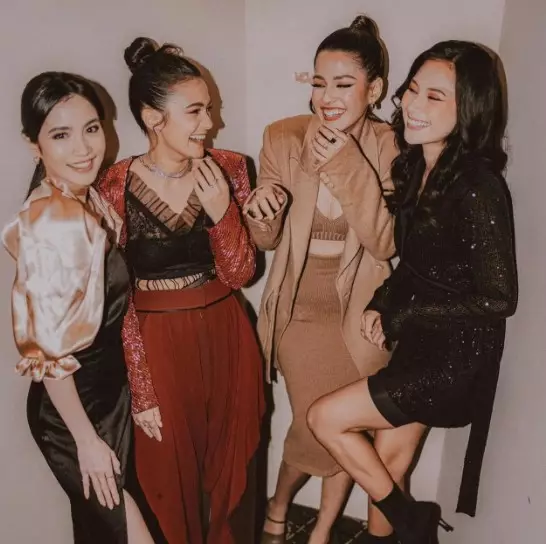 Potret Susan Sameh hadiri premier film © Instagram Potret Susan Sameh hadiri premier film © Instagram