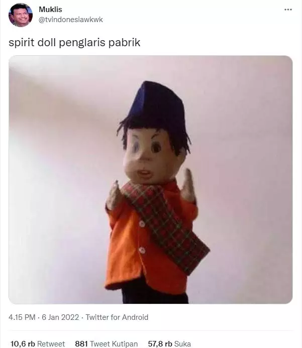 cuitan spirit doll © Twitter