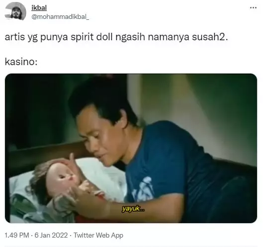 cuitan spirit doll © Twitter