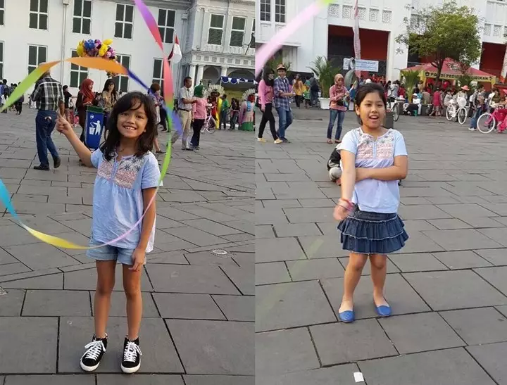 Transformasi Amel anak angkat Ussy Sulistiawaty Instagram