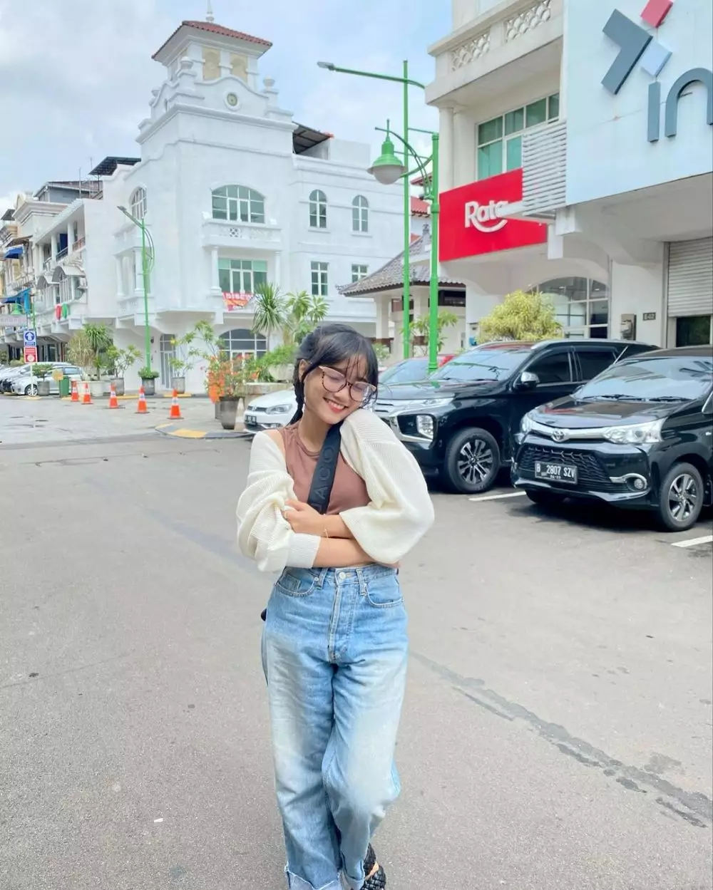 Gaya rambut Fuji © Instagram Gaya rambut Fuji © Instagram