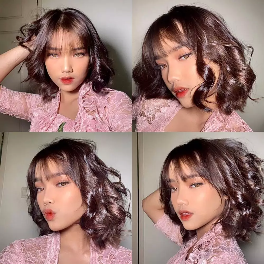 Gaya rambut Fuji © Instagram Gaya rambut Fuji © Instagram