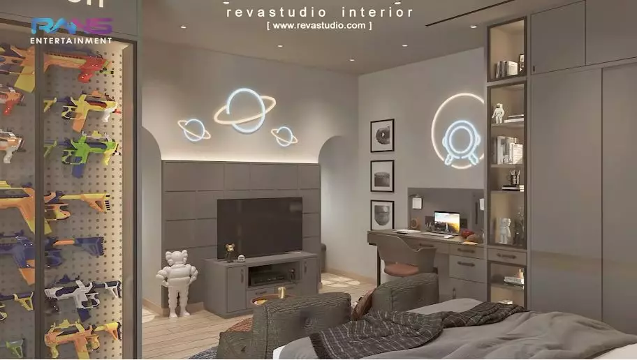 Desain rumah baru Raffi Ahmad © YouTube