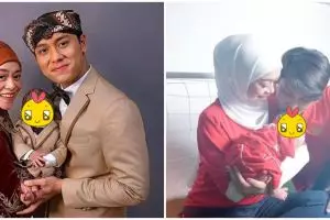 11 Gaya pemotretan terbaru Lesty Kejora & Rizky Billar, ajak buah hati