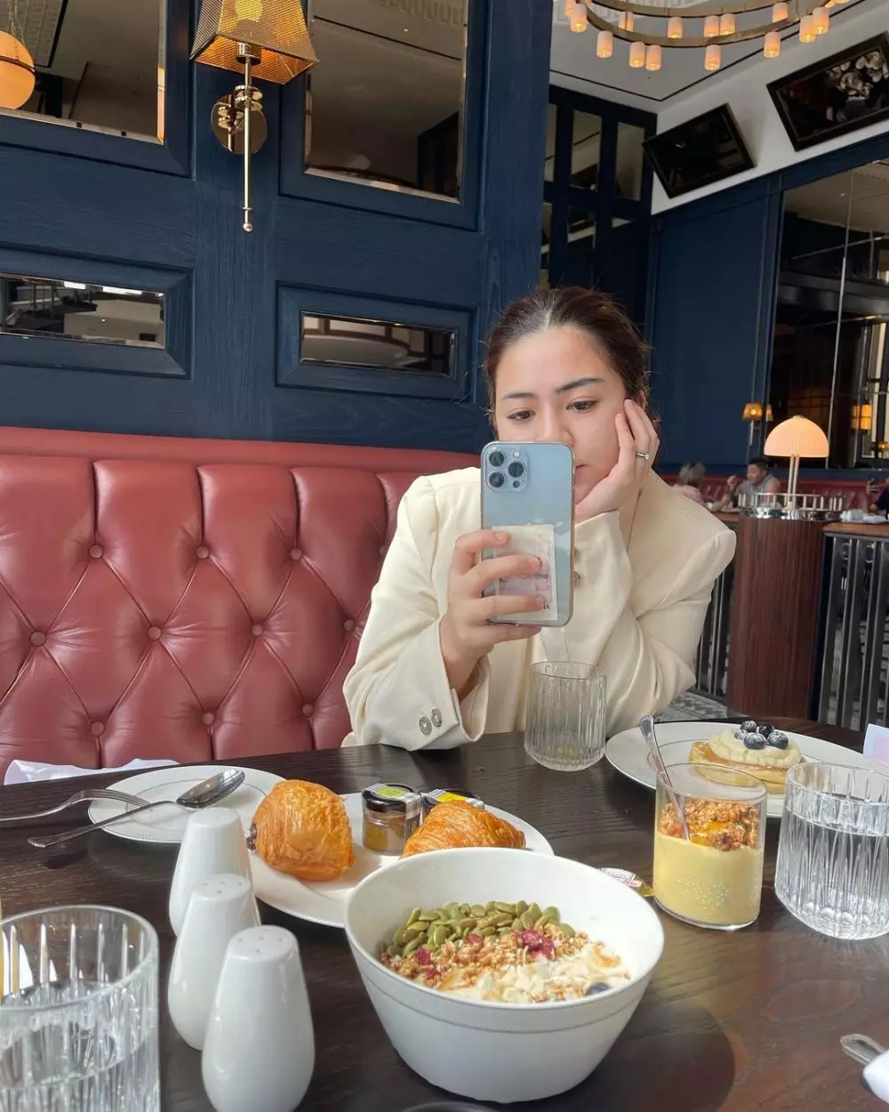 9 Momen Felicya Angelista dan Caesar Hito liburan tanpa baby Bible © 2022 brilio.net