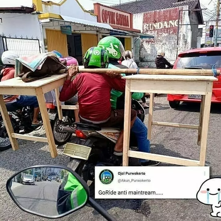 Orderan tidak biasa dari pelanggan ojek online berbagai sumber