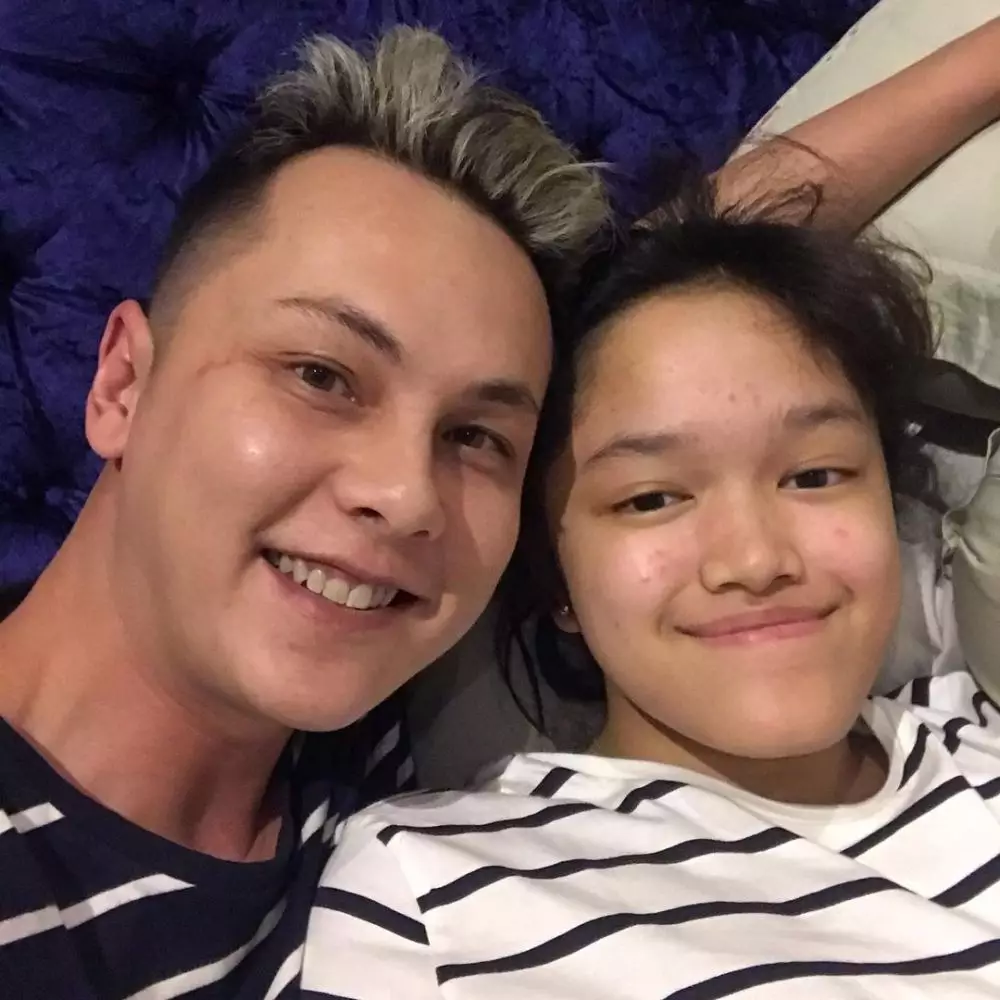 kedekatan Andhika dan 2 putri Ussy © Instagram