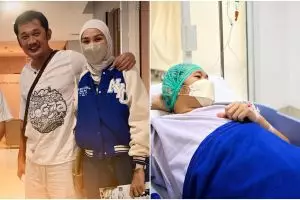 Ditemani ibunda, ini 8 potret Hanung Bramantyo operasi saraf kejepit