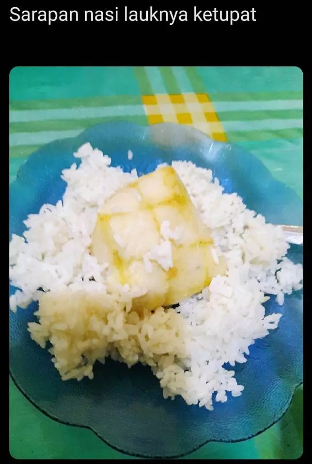 potret lucu yang penting makan nasi © berbagai sumber potret lucu yang penting makan nasi © berbagai sumber
