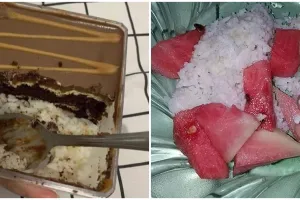 21 Potret lucu 'yang penting makan nasi', orang Indonesia banget