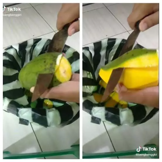 ini dia kalau orang nggak cara potong buah © berbagai sumber