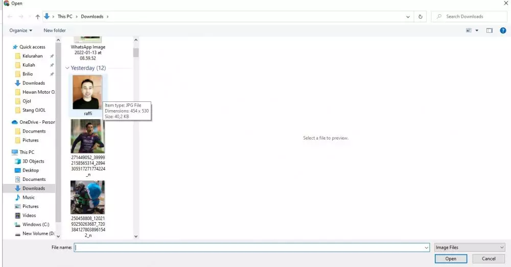 Cara bikin Spiral Betty, foto jadi estetik bergaya old school berbagai sumber