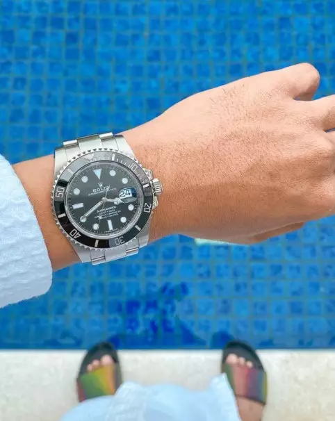 Taqy Malik lelang jam tangan Rolex © Instagram