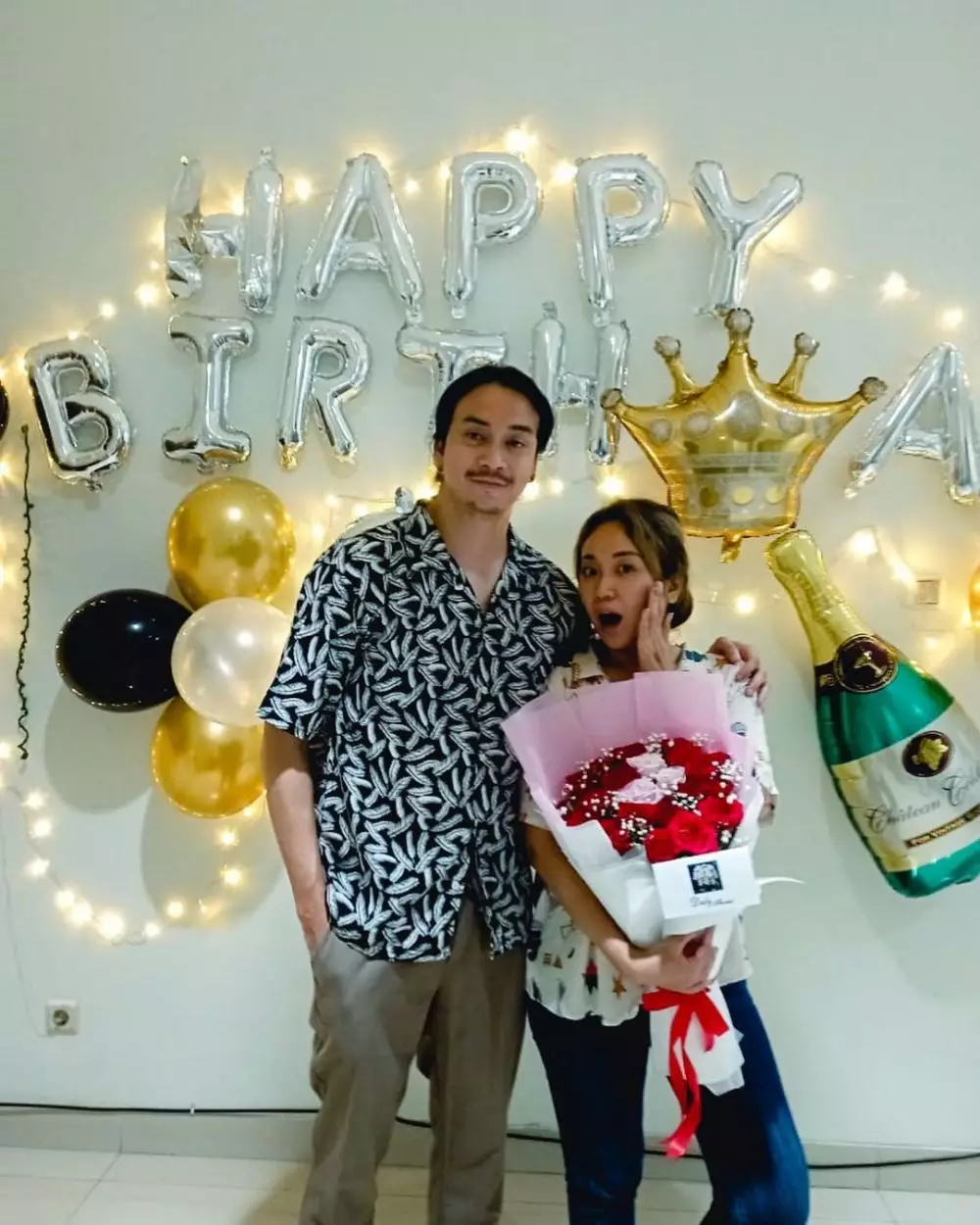 kemesraan pemain tersanjung dengan pasangan asli  © Instagram kemesraan pemain tersanjung dengan pasangan asli  © Instagram