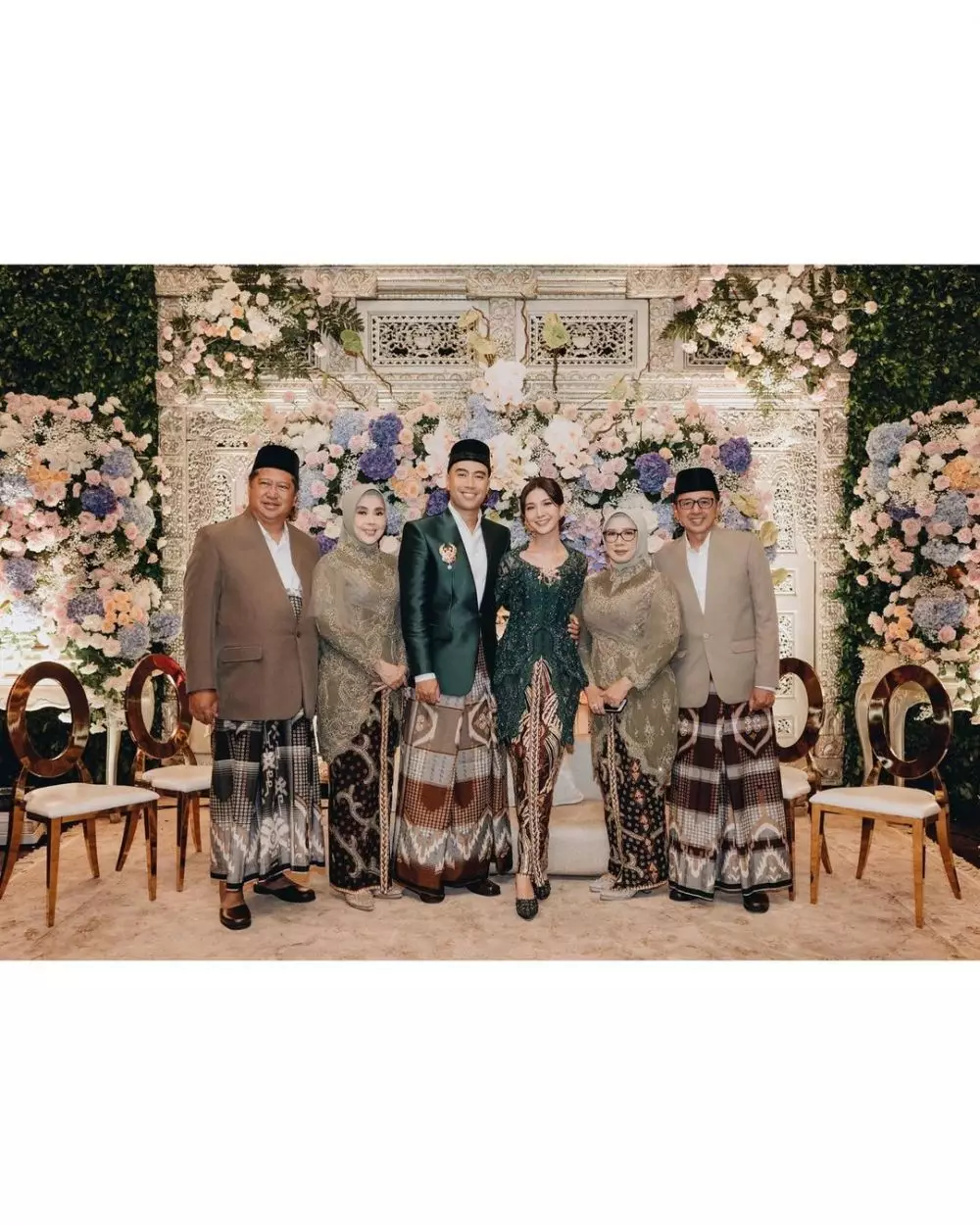 Prosesi pernikahan Vidi Aldiano Instagram