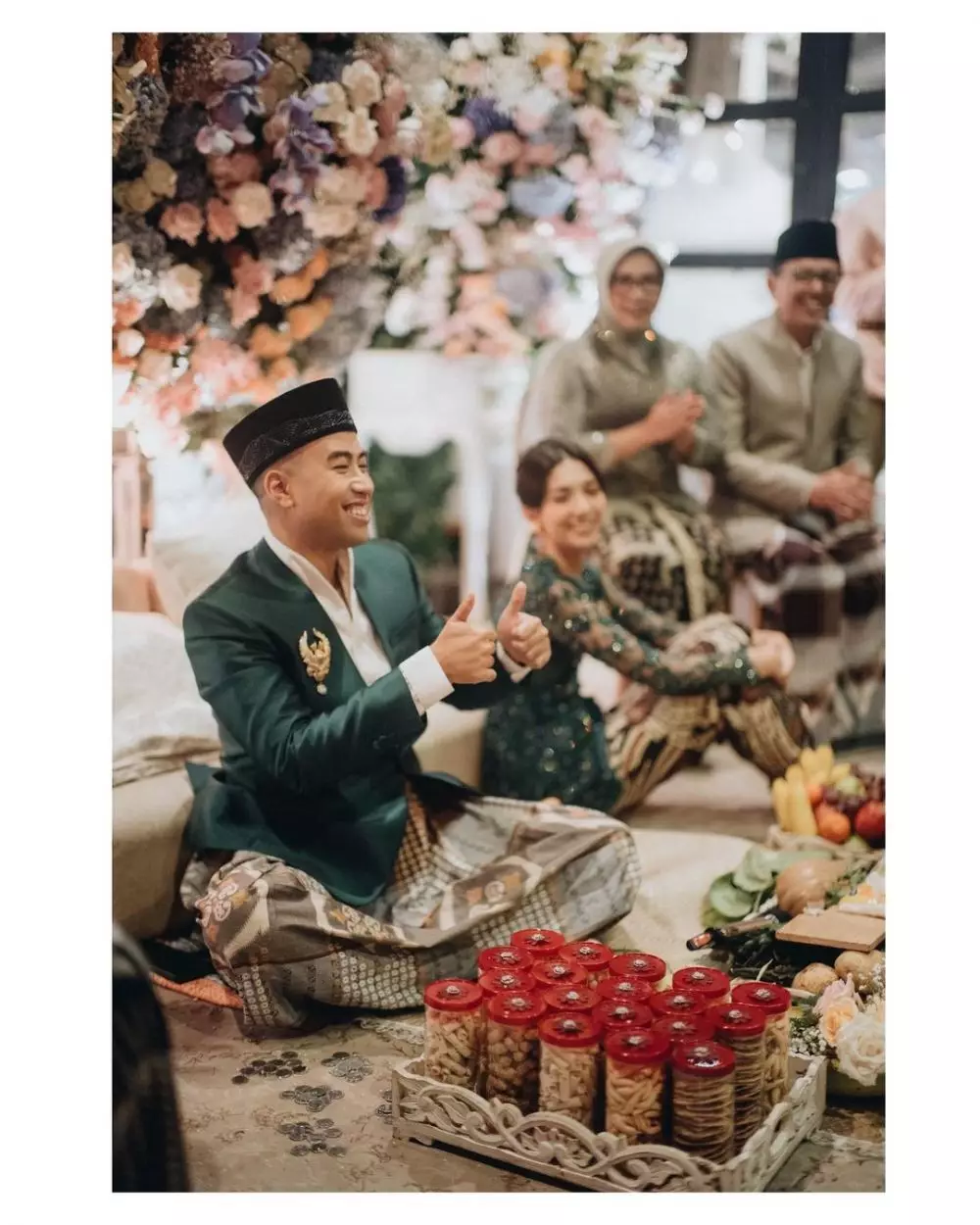 Prosesi pernikahan Vidi Aldiano Instagram