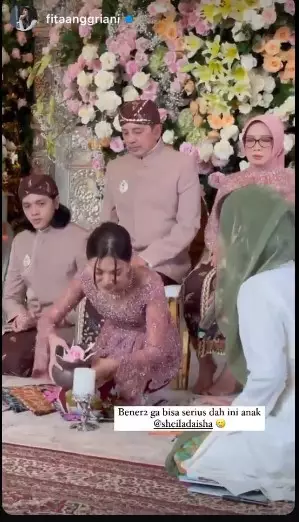 Prosesi pernikahan Vidi Aldiano Instagram