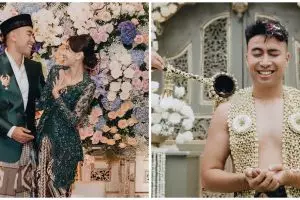 13 Momen siraman Vidi Aldiano dan Sheila Dara jelang pernikahan