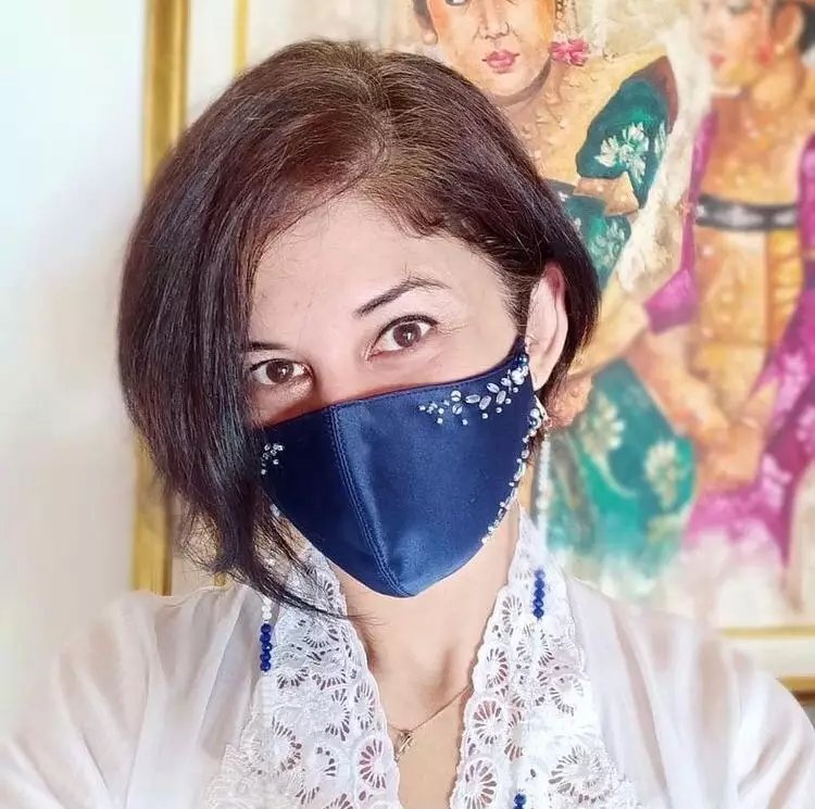 Ingat Dewi Kenanga di sinetron Angling Dharma? Ini potret terbarunya Instagram/@monica_oemardi