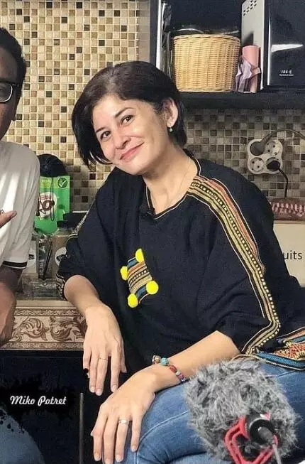 Ingat Dewi Kenanga di sinetron Angling Dharma? Ini potret terbarunya Instagram/@monica_oemardi