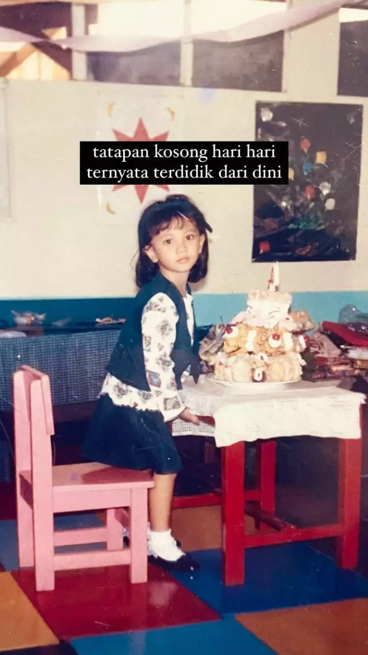 potret masa kecil sheila dara © instagram potret masa kecil sheila dara © instagram